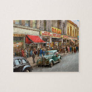 City - Chicago, IL - Entertaining Chicago 1941 Jigsaw Puzzle