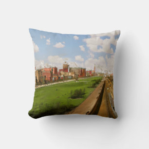 City - Chicago IL - Grant Park 1901 Cushion
