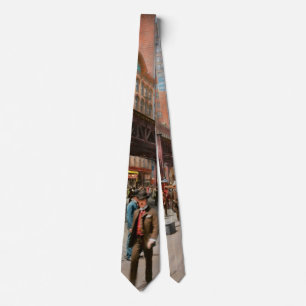 City - Chicago, IL - Historic Wabash Ave 1907 Tie