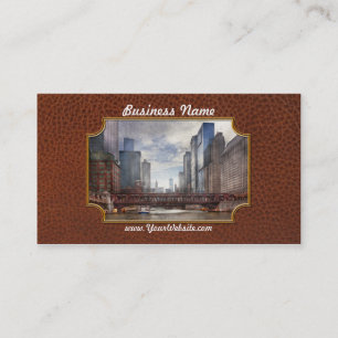 City - Chicago, IL - Looking towards the future Business Card