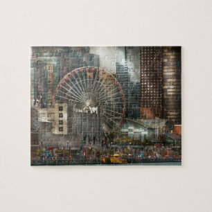 City - Chicago, IL - Pier Pressure Jigsaw Puzzle