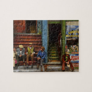City - Chicago IL - Southside Deli 1941 Jigsaw Puzzle