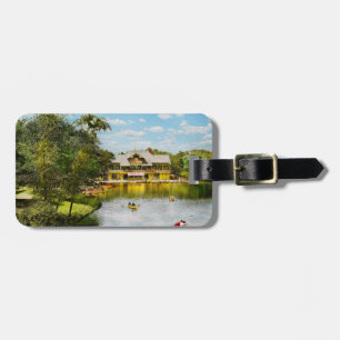 City - Chicago IL - The boat house at Lincoln Park Luggage Tag