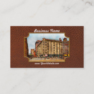 City - Chicago IL - The Victoria Hotel 1900 Business Card