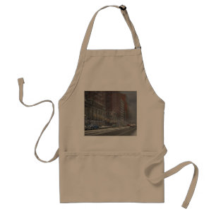 City - Chicago, IL - Wintertime in Chicago 1942 Standard Apron