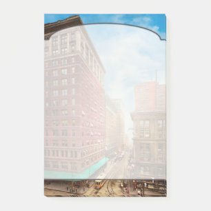 City - Cincinnati, OH - East Fifth and Walnut 1910 Post-it Notes