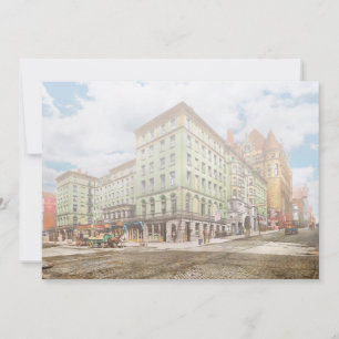 City - Cincinnati, OH - The Burnet House 1908 Announcement