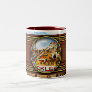 City - Cincinnati OH - Tickle me 1909 Two-Tone Coffee Mug