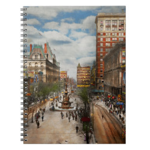 City Cincinnati OH - Tyler Davidson Fountain 1907 Notebook