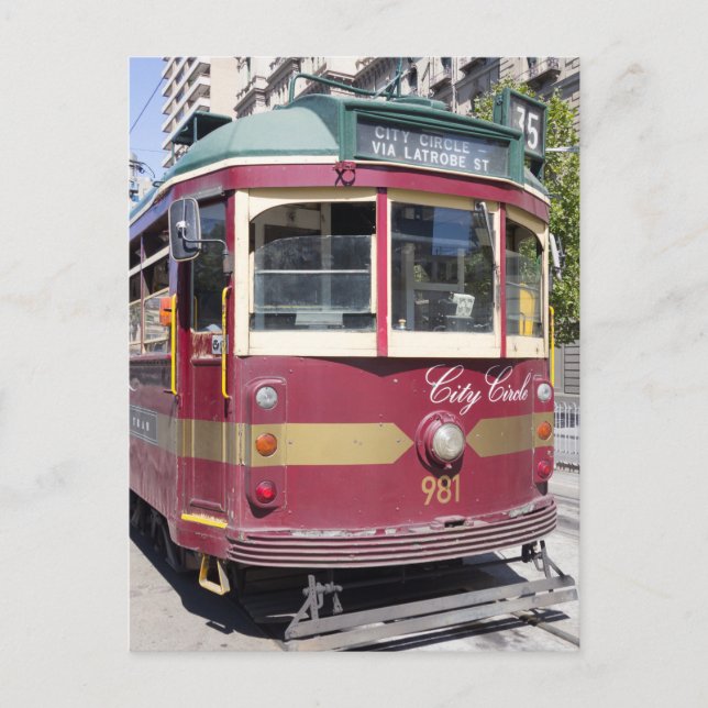 City Circle Tram Postcard (Front)