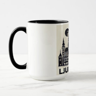 City coffee mug- Ljubliana Mug
