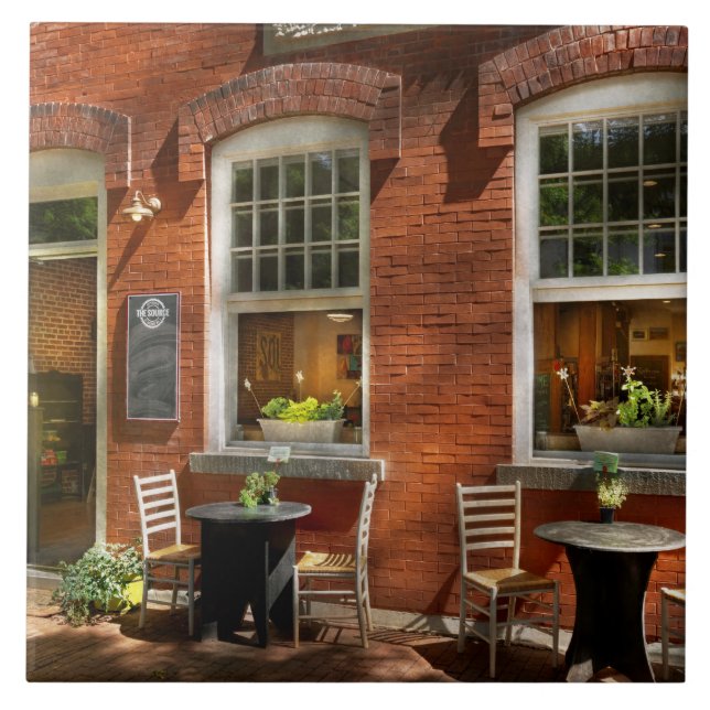 City - Corning NY - The Source Ceramic Tile (Front)