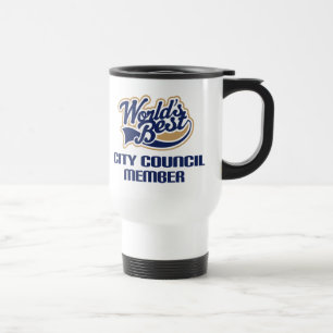 City Council Member Gift (Worlds Best) Travel Mug