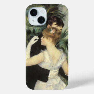 City Dance by Pierre Renoir, Vintage Fine Art iPhone 15 Case
