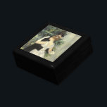 City Dance by Pierre Renoir, Vintage Fine Art Gift Box<br><div class="desc">City Dance (1883) by Pierre Renoir is a vintage impressionism fine art love and romance portrait painting. The fancy newlyweds are dressed in a dapper tuxedo and an elegant gown. The bride and groom are ballroom dancing for their first romantic dance on their wedding day. About the artist: Pierre-Auguste Renoir...</div>