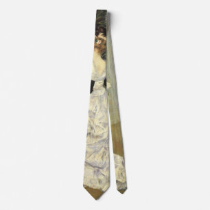 City Dance by Pierre Renoir, Vintage Fine Art Tie