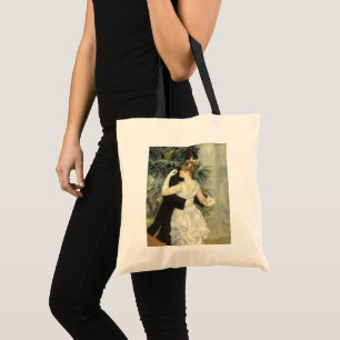 City Dance by Pierre Renoir, Vintage Fine Art Tote Bag