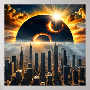 City Eclipse 2024 Poster