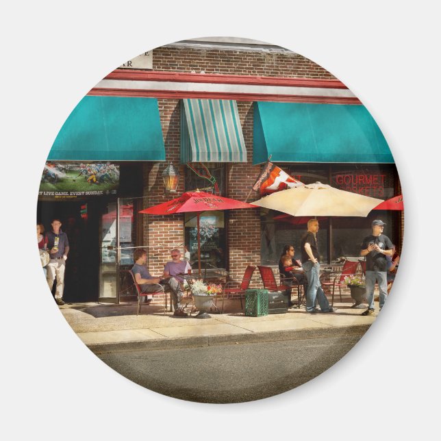 City - Edison NJ - Pino's basket shop Magnet (Front)