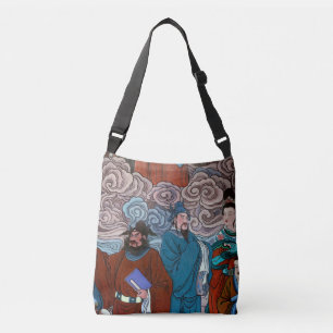 City Elders in the Temple on a Crossbody Bag