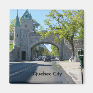 City Entrance Quebec City Magnet