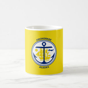 City Flag of Anchorage (Alaska) Coffee Mug