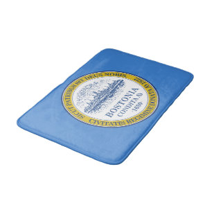 City Flag of Boston (Massachusetts) Bath Mat
