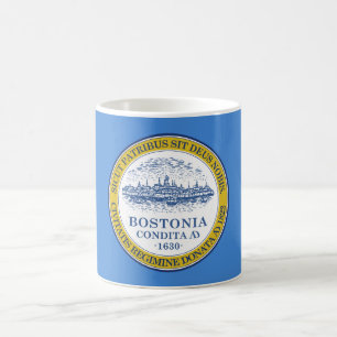 City Flag of Boston (Massachusetts) Coffee Mug