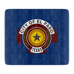City Flag of El Paso (Texas) Cutting Board