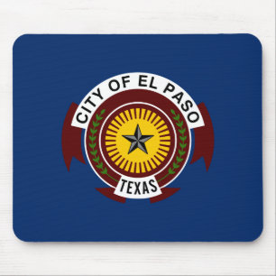 City Flag of El Paso (Texas) Mouse Pad