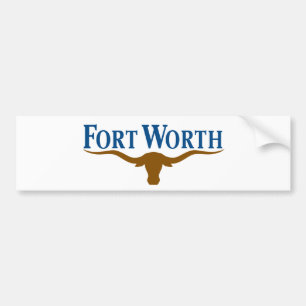 City Flag of Fort Worth (Texas) Bumper Sticker