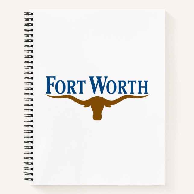 City Flag of Fort Worth (Texas) Notebook (Front)