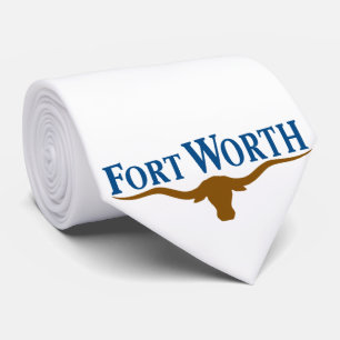City Flag of Fort Worth (Texas) Tie