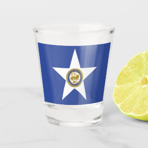 City Flag of Houston (Texas) Shot Glass