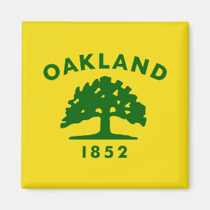 City Flag of Oakland (California) Magnet