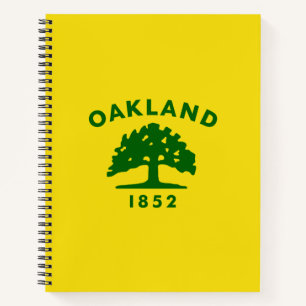 City Flag of Oakland (California) Notebook