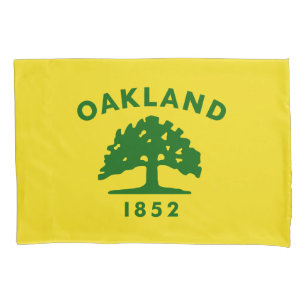 City Flag of Oakland (California) Pillowcase