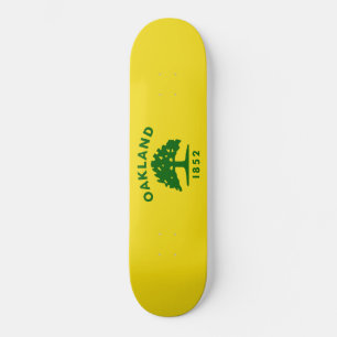 City Flag of Oakland (California) Skateboard