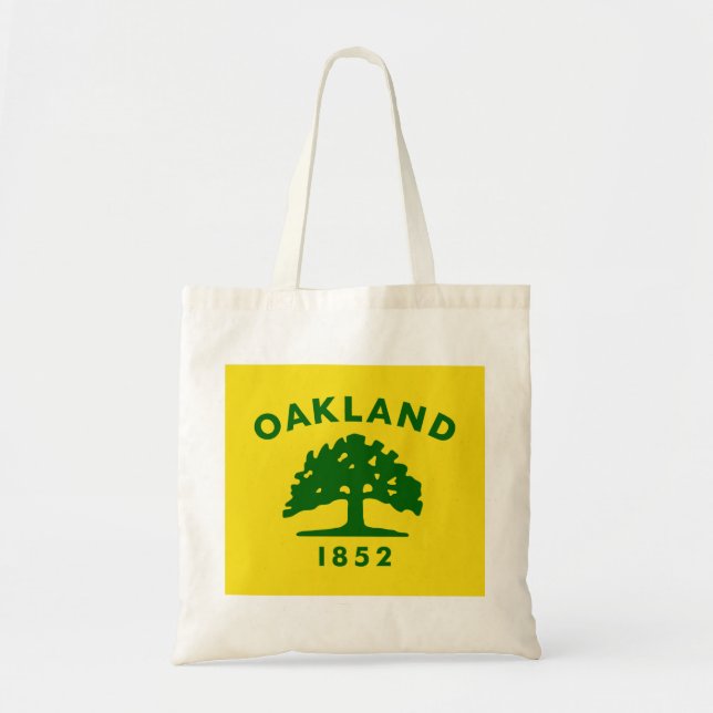 City Flag of Oakland (California) Tote Bag (Front)