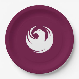 City Flag of Phoenix (Arizona) Paper Plate