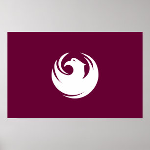 City Flag of Phoenix (Arizona) Poster