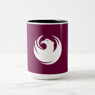 City Flag of Phoenix (Arizona) Two-Tone Coffee Mug