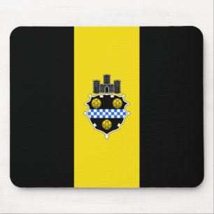 City Flag of Pittsburgh (Pennsylvania) Mouse Pad
