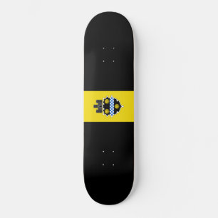 City Flag of Pittsburgh (Pennsylvania) Skateboard