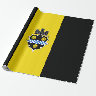 City Flag of Pittsburgh (Pennsylvania) Wrapping Paper