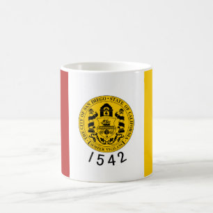 City Flag of San Diego (California) Coffee Mug