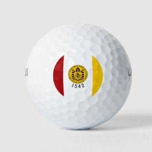 City Flag of San Diego (California) Golf Balls
