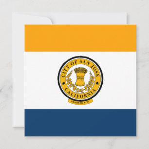 City Flag of San José (California) Card