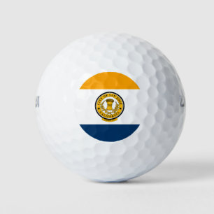 City Flag of San José (California) Golf Balls