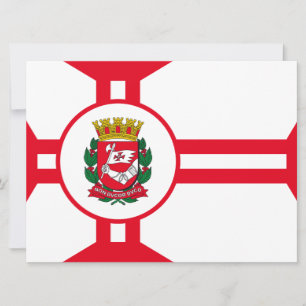 City Flag of São Paulo Card